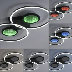 LED Deckenlampe Fernbedienung Tiefenwirkung 2700-5000 K