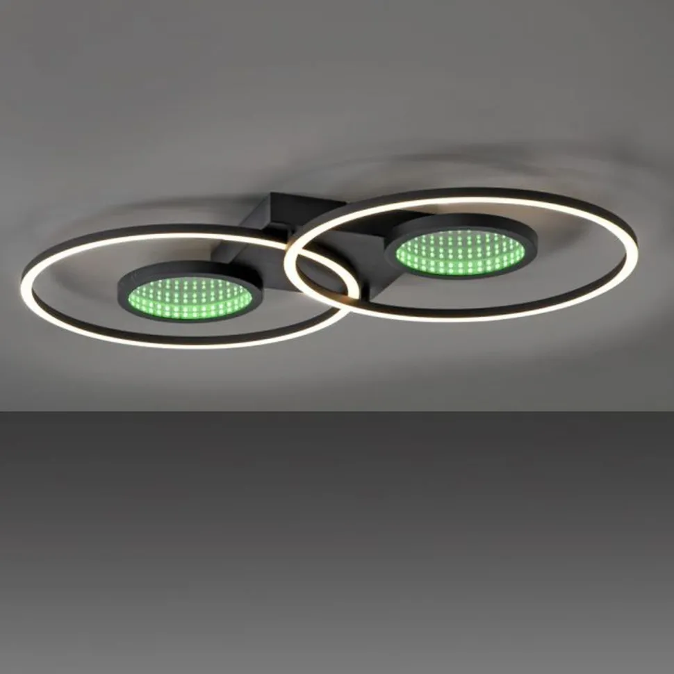 LED Deckenlampe Fernbedienung Tiefenwirkung 2700-5000 K