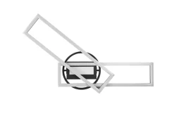 LED Deckenlampe in Messing Dimmer Fernbedienung 30 W