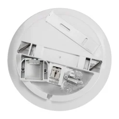 LED Deckenlampe IP55 klein D: 22 cm Weiß außen Feuchtraum