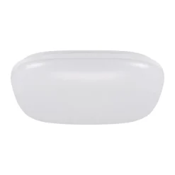 LED Deckenlampe IP65 Weiß 28 cm breit außen Feuchtraum