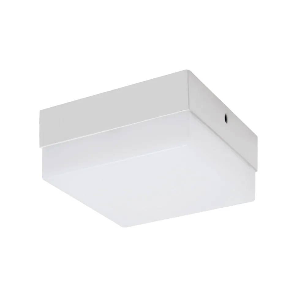 LED Deckenlampe klein Weiß B: 12 cm 4000 K quadratisch