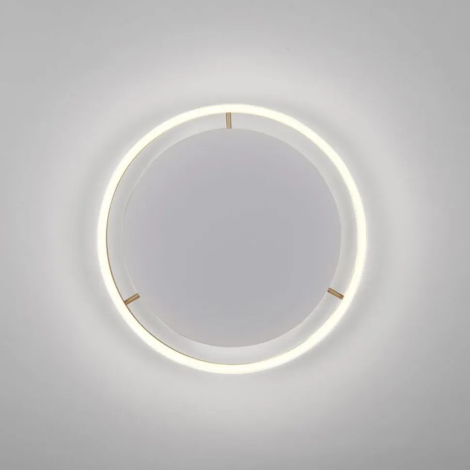 LED Deckenlampe Metall Ø39,3 cm 20 W dimmbar in Messing