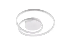 LED Deckenlampe Metall Weiß 2500 lm B:39 cm Spirale