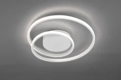 LED Deckenlampe Metall Weiß 2500 lm B:39 cm Spirale