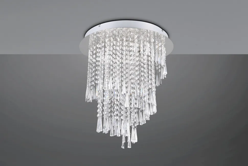 LED Deckenlampe mit Fernbedienung dimmbar Acryl Ø45 cm