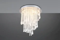 LED Deckenlampe mit Fernbedienung dimmbar Acryl Ø45 cm