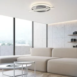 LED Deckenlampe Modern in Stahl L:42 cm 2100 lm dimmbar