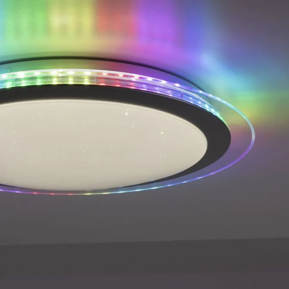 LED Deckenlampe Rainbow RGB Dimmer Ø45 cm Fernbedienung
