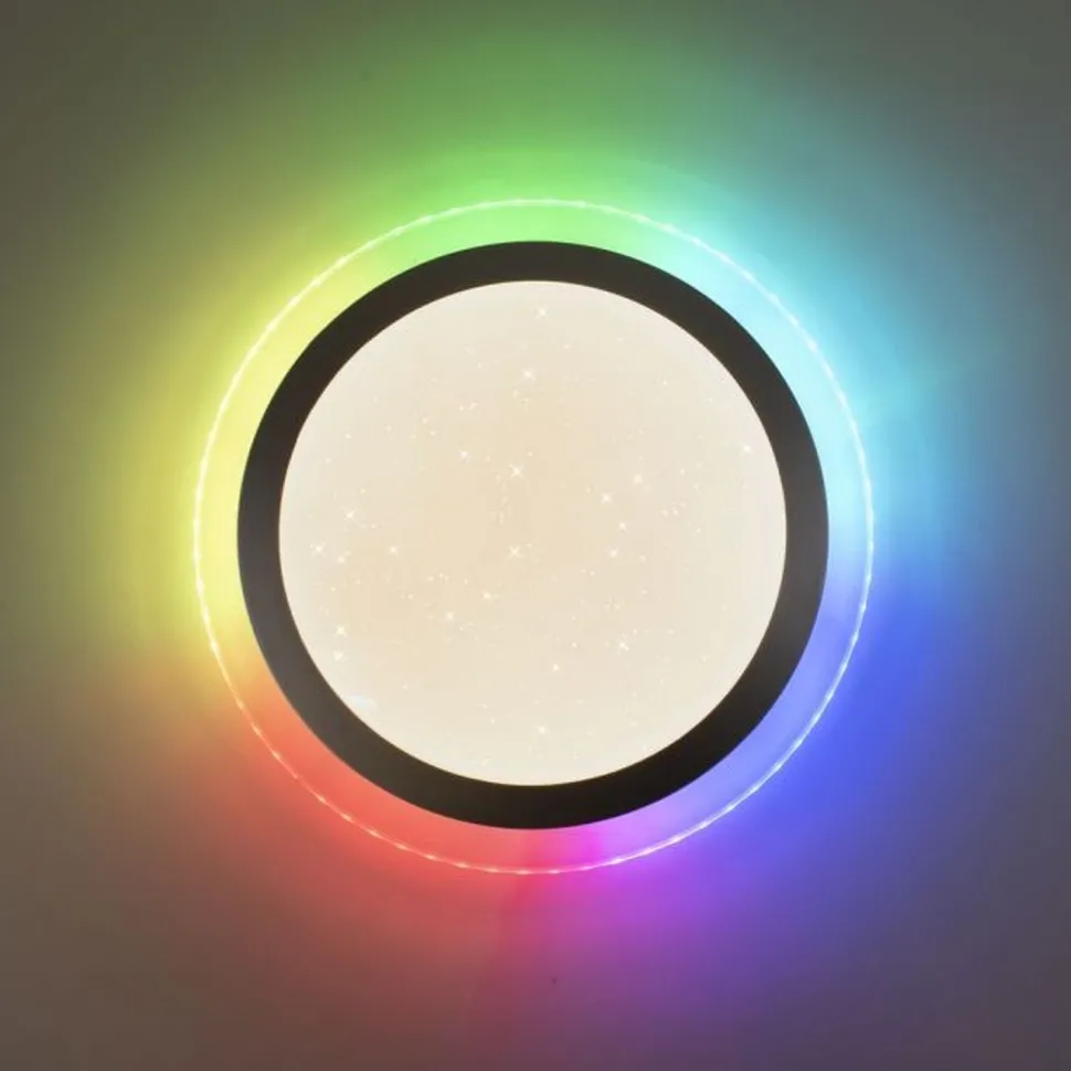 LED Deckenlampe Rainbow RGB Dimmer Ø45 cm Fernbedienung