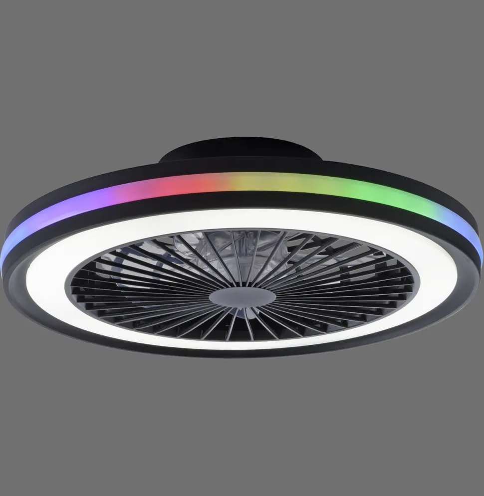 LED Deckenlampe Ventilator Fernbedienung RGB dimmbar