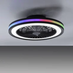 LED Deckenlampe Ventilator Fernbedienung RGB dimmbar