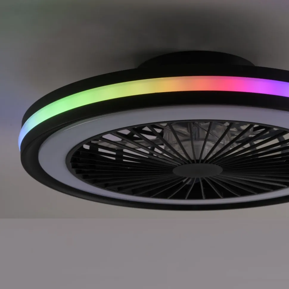 LED Deckenlampe Ventilator Fernbedienung RGB dimmbar