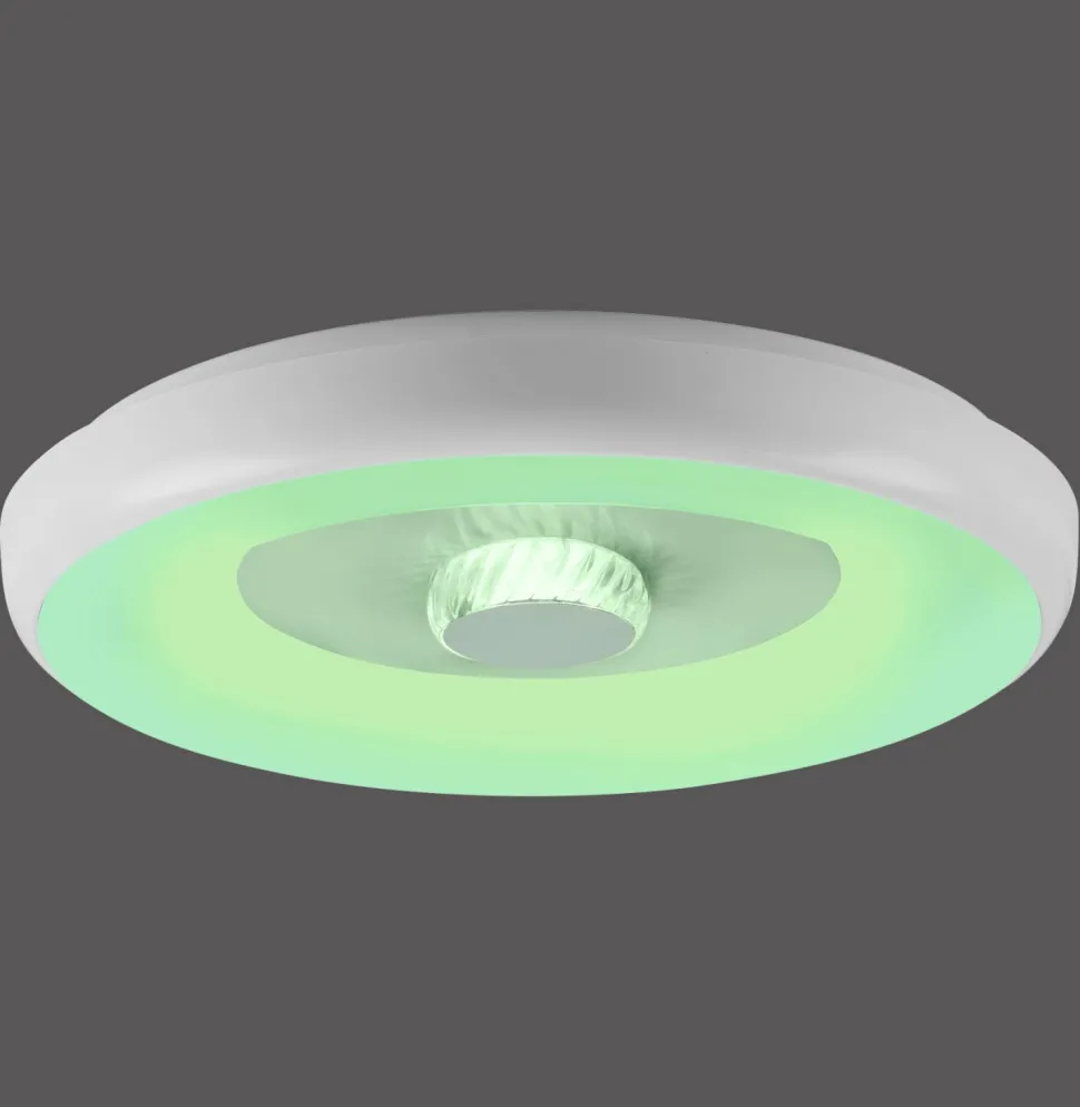 LED Deckenlampe Weiß RGB Beleuchtung mit Ø39 cm 2200 lm