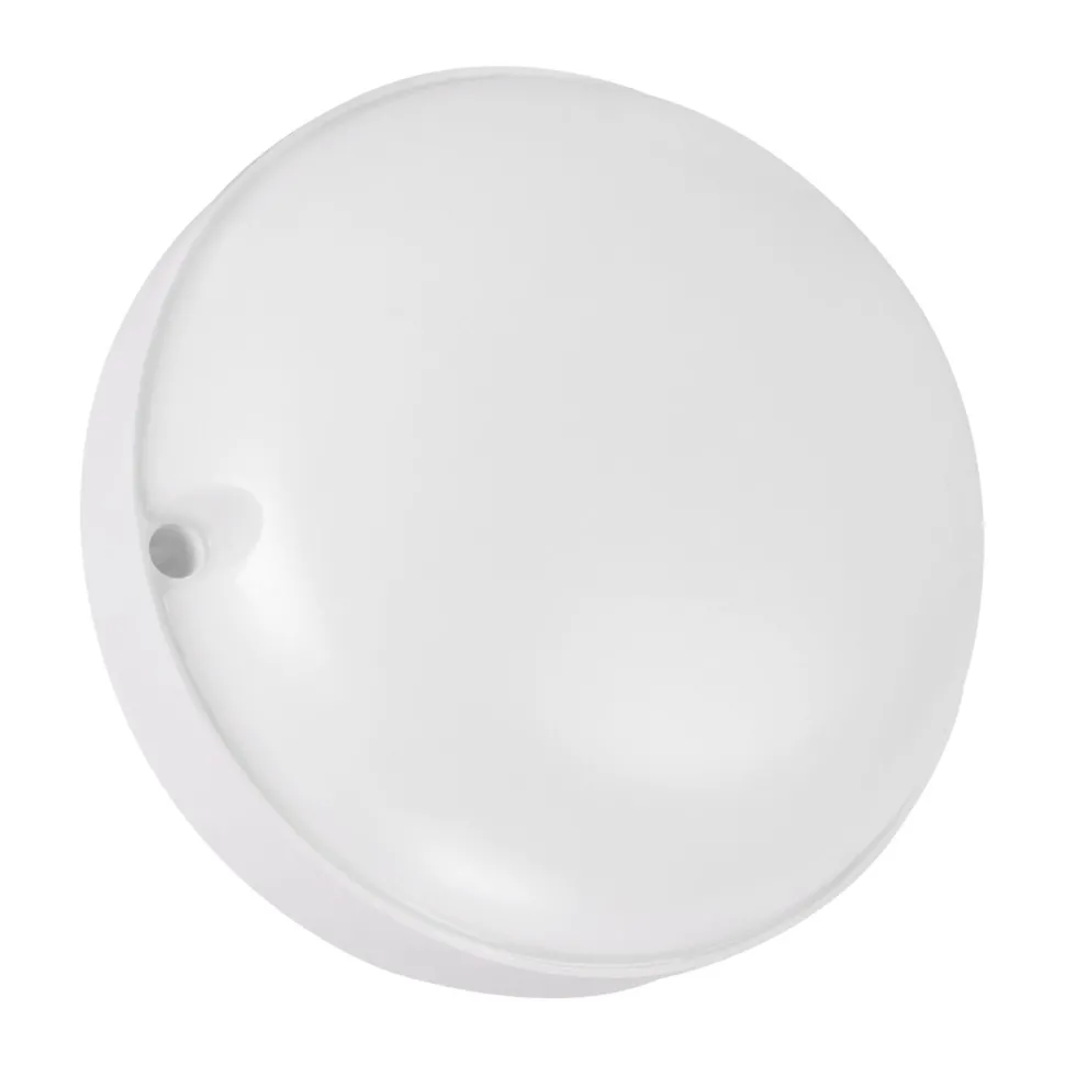 LED Deckenleuchte außen rund Ø 16 cm klein IP65 Weiß 3900 K