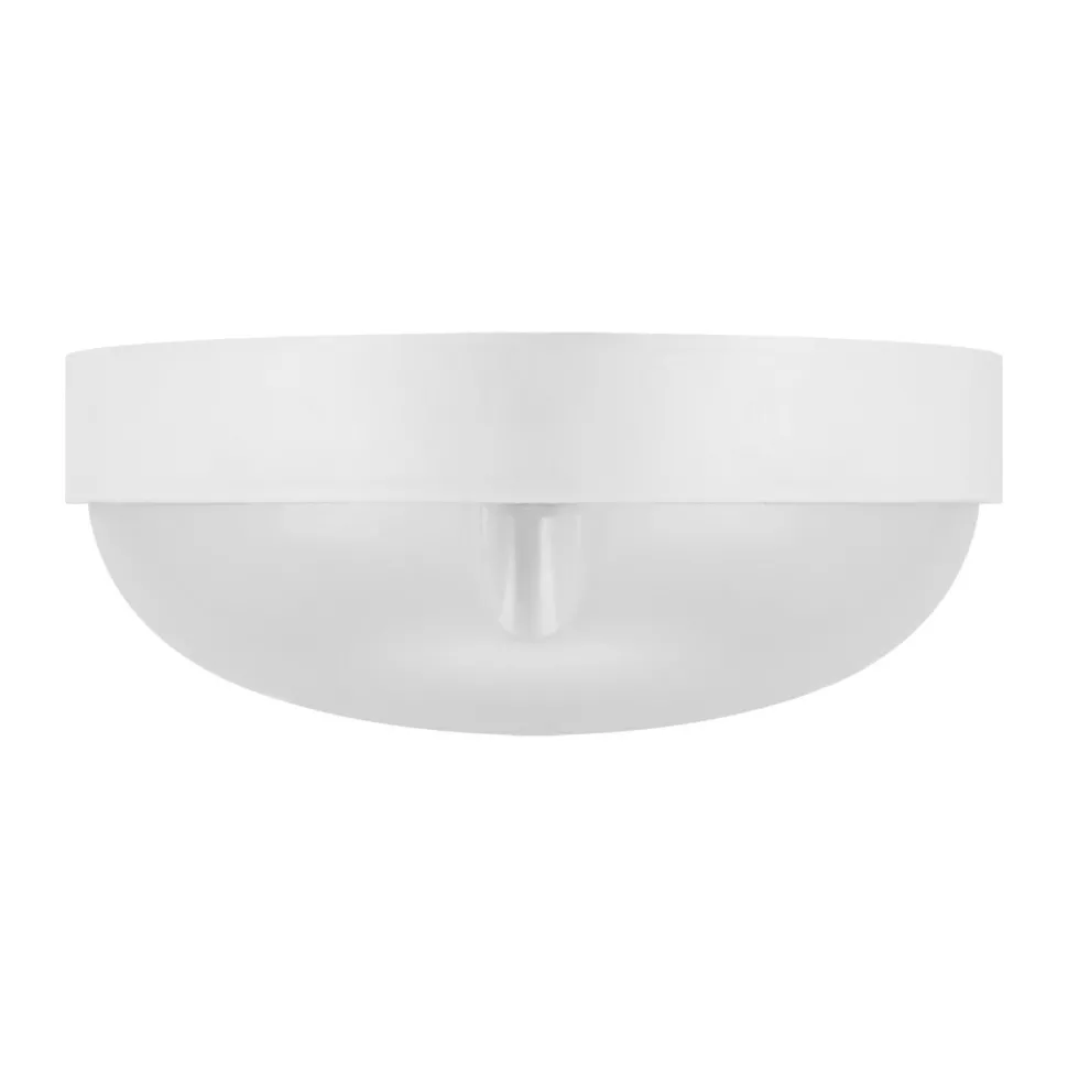 LED Deckenleuchte außen rund Ø 16 cm klein IP65 Weiß 3900 K