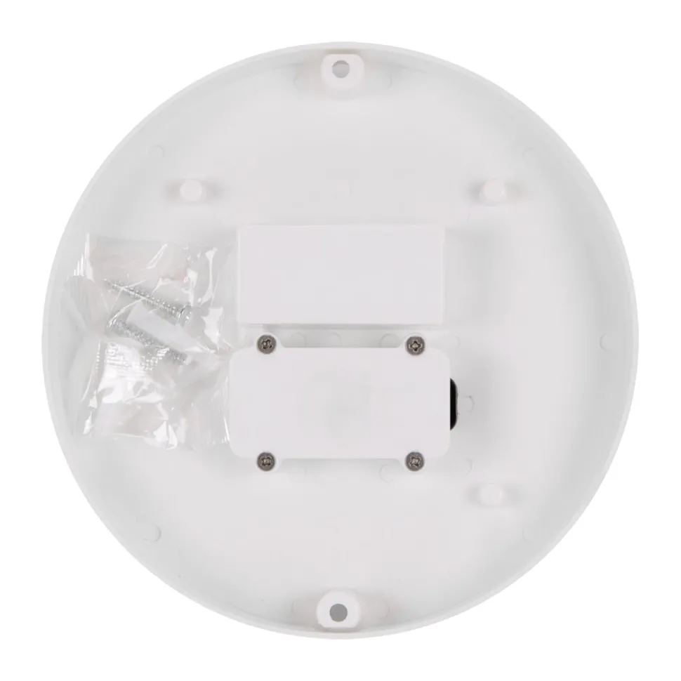 LED Deckenleuchte außen rund Ø 16 cm klein IP65 Weiß 3900 K