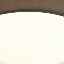 LED Deckenleuchte blendarm Ø50 cm rund Stoff 1652 lm