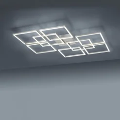 LED Deckenleuchte Farbtemperaturwechsel 58 W in Stahl