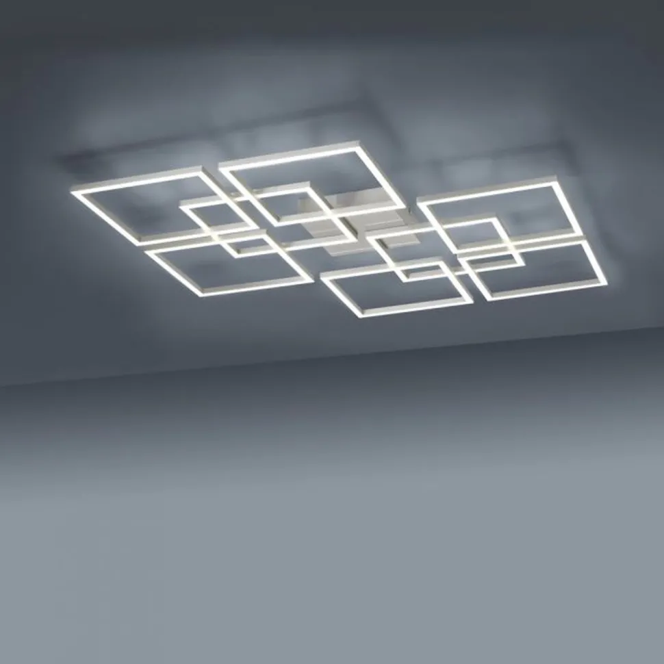 LED Deckenleuchte Farbtemperaturwechsel 58 W in Stahl