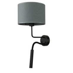 LED Deckenleuchte LUKE schwarz 64W Wohnzimmerlampe