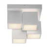 LED Deckenleuchte Metall Würfel B:30 cm 2400 lm 3000 K