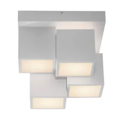 LED Deckenleuchte Metall Würfel B:30 cm 2400 lm 3000 K