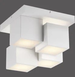 LED Deckenleuchte Metall Würfel B:30 cm 2400 lm 3000 K