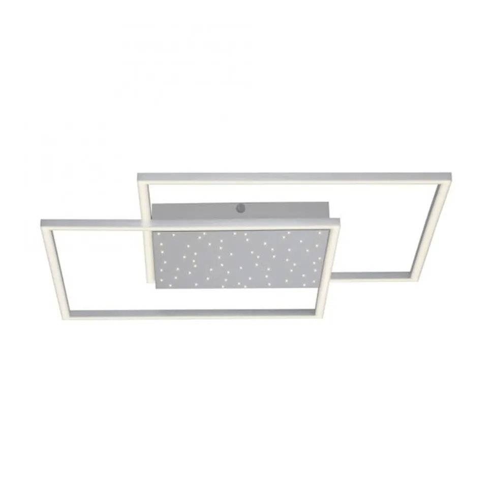 LED Deckenleuchte mit Nachthimmel in Stahl 49 W dimmbar