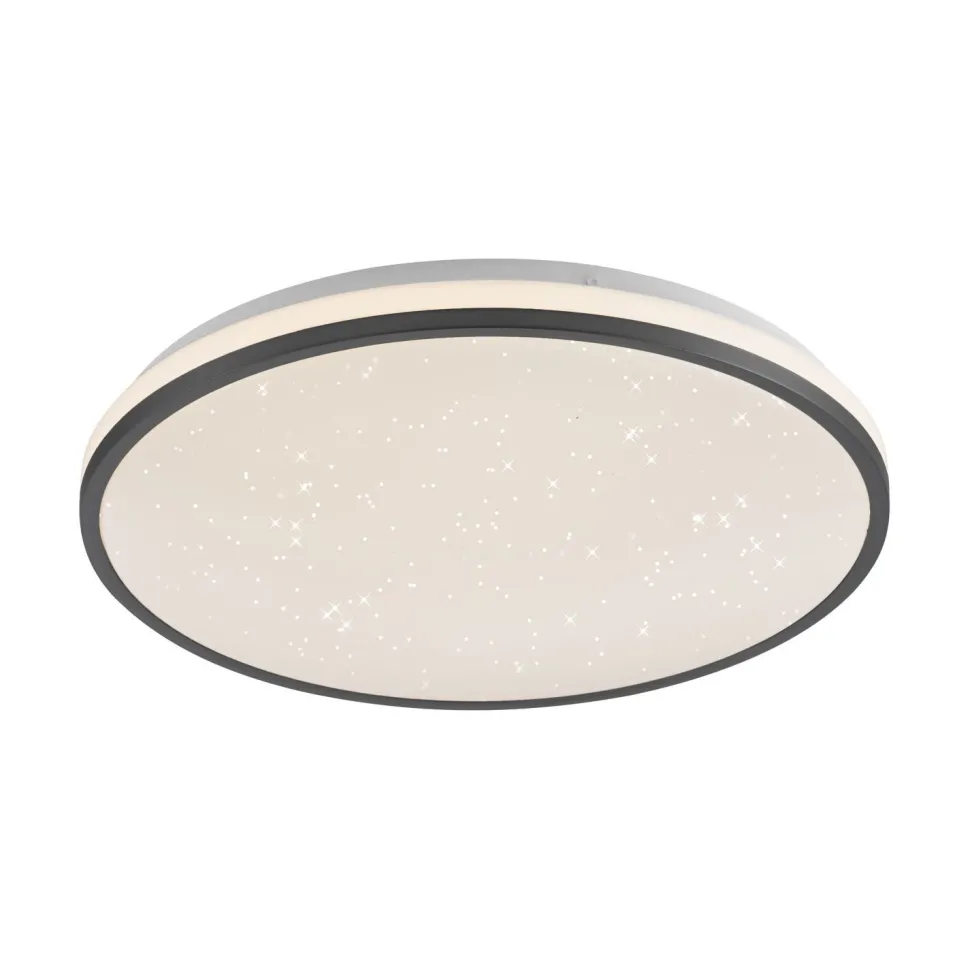 LED Deckenleuchte Nachthimmel Schwarz 3000 K dimmbar