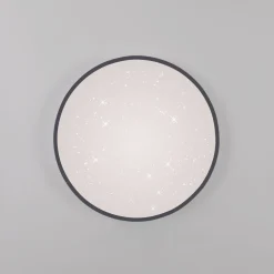 LED Deckenleuchte Nachthimmel Schwarz 3000 K dimmbar