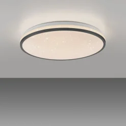 LED Deckenleuchte Nachthimmel Schwarz 3000 K dimmbar