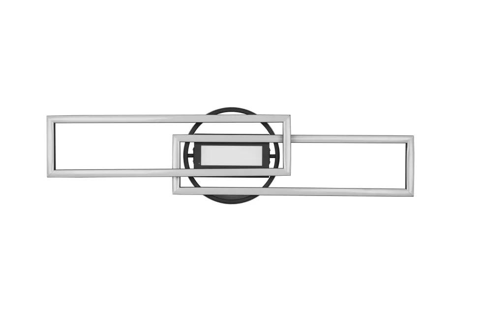 LED Deckenleuchte Schwarz Dimmer Fernbedienung 4500 lm