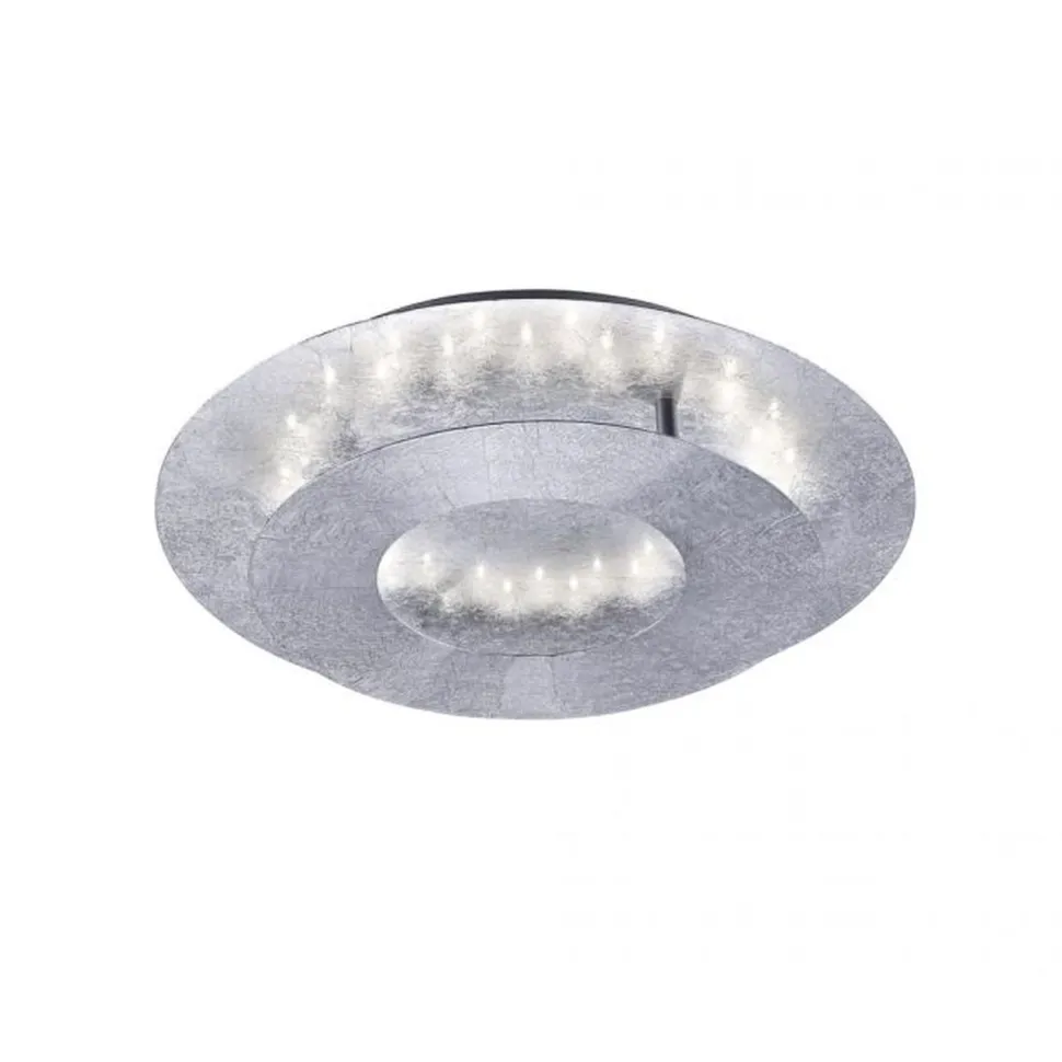 LED Deckenleuchte schwenkbar Ø34 cm 6 W in Blattsilber