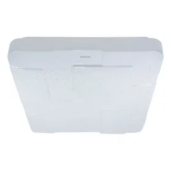 LED Deckenleuchte Sternenhimmel 53 cm breit IP44 Weiß Bad