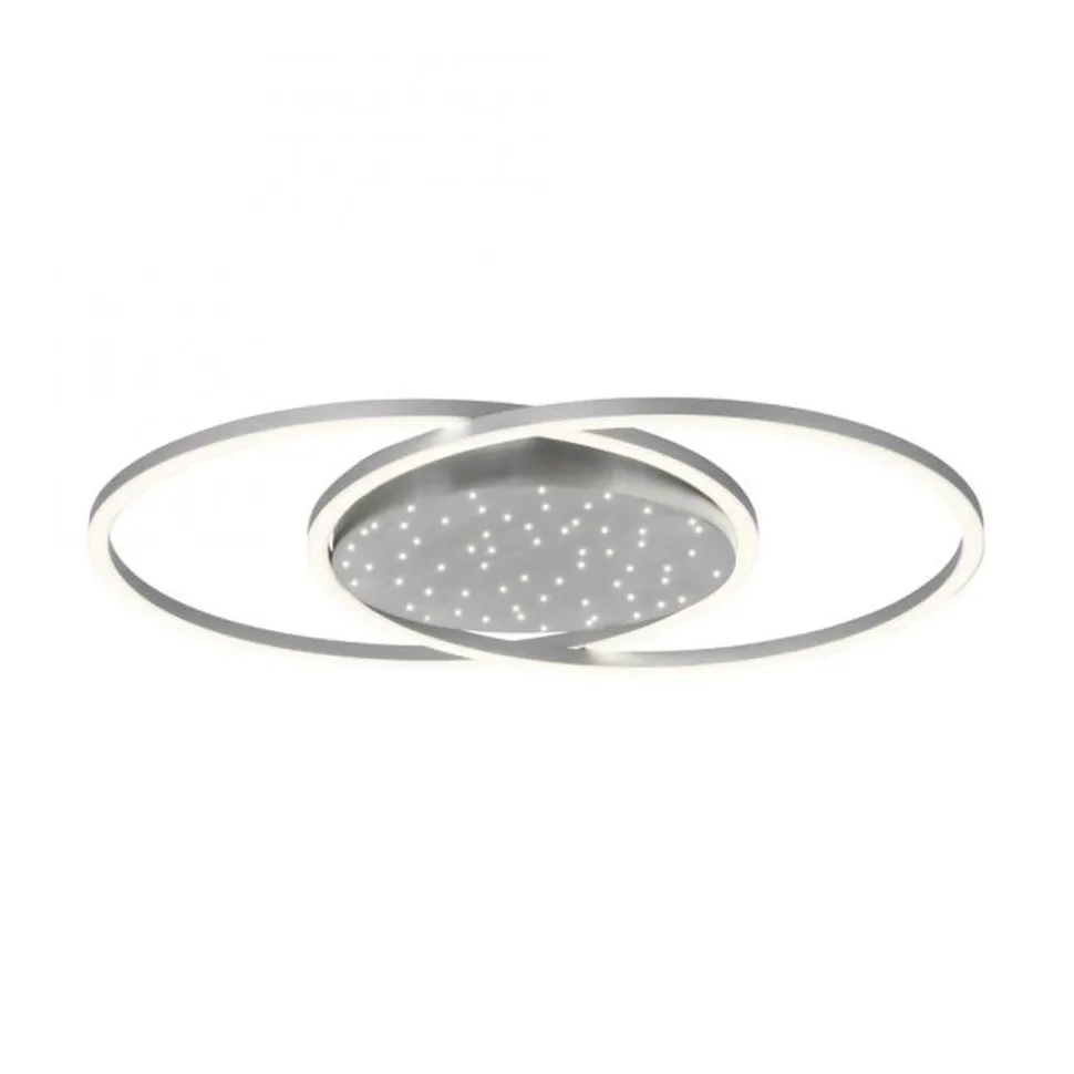 LED Deckenleuchte Sternenhimmel in Stahl 40 W dimmbar