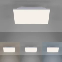 LED Deckenleuchte Weiß Dimmer 20 W Fernbedienung