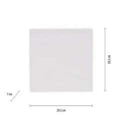 LED Deckenleuchte Weiß Dimmer 20 W Fernbedienung