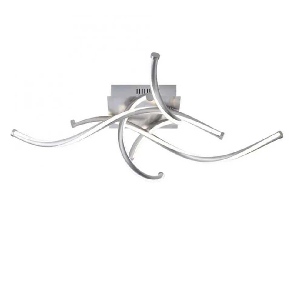 LED Deckenleuchte Wellen 4-flammig dimmbar 36 W B:74 cm