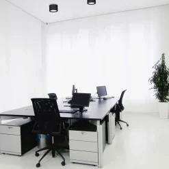 LED Deckenspot Schwarz Metall Ø5,8 cm 4000 K 2150 lm