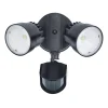 LED Deckenspot Sensor verstellbar IP54 Schwarz 5000 K