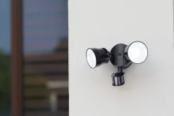 LED Deckenspot Sensor verstellbar IP54 Schwarz 5000 K