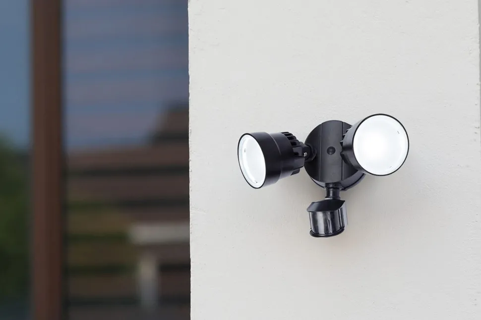 LED Deckenspot Sensor verstellbar IP54 Schwarz 5000 K