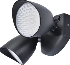 LED Deckenspot verstellbar IP54 Schwarz 4000 K L:25 cm