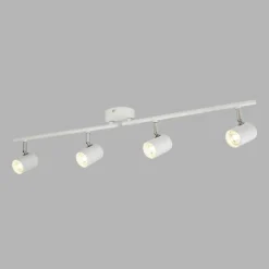 LED Deckenspot Weiß 3000 K B: 78 cm Metall