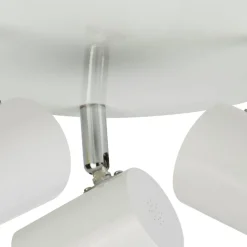 LED Deckenstrahler Weiß 3000 K 3-flammig Ø 26 cm rund
