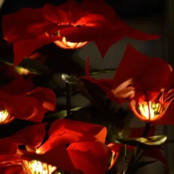 LED Deko Lampe Blume bunt fröhlich