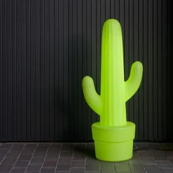 LED Dekoleuchte außen 100 cm IP65 6000K Stecker Kabel Grün