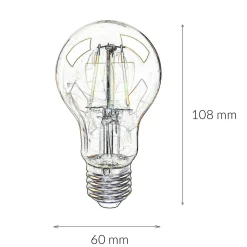 LED Edison Lampe Fassung E27 Filament Leuchtmittel - LM106
