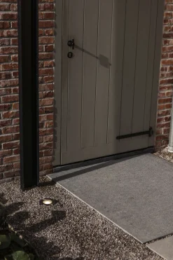 LED Einbaustrahler Aluminium IP67 rund Ø12 cm Nickel